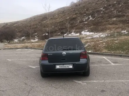 Volkswagen Golf 2001 года за 3 600 000 тг. в Алматы – фото 3