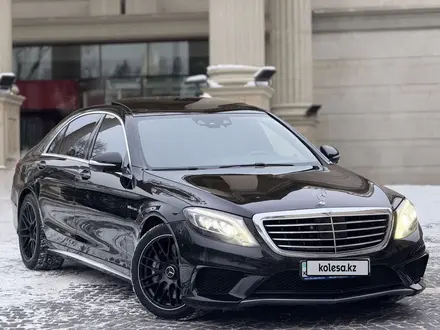 Mercedes-Benz S 63 AMG 2015 года за 33 000 000 тг. в Алматы – фото 4