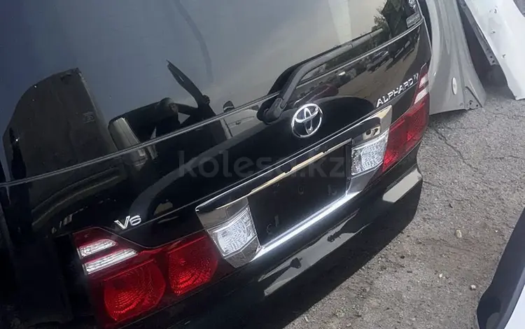 Toyota Alphard задняя крышка багажник за 150 тг. в Шымкент