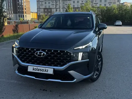 Hyundai Santa Fe 2021 года за 15 700 000 тг. в Актобе – фото 3