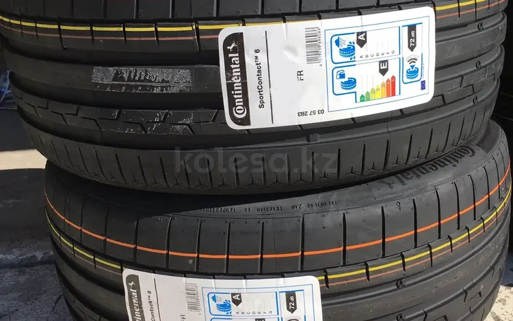 285-40-23 Continental SportContact 6 за 235 000 тг. в Алматы