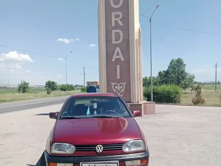 Volkswagen Golf 1991 года за 1 350 000 тг. в Жанатас – фото 2