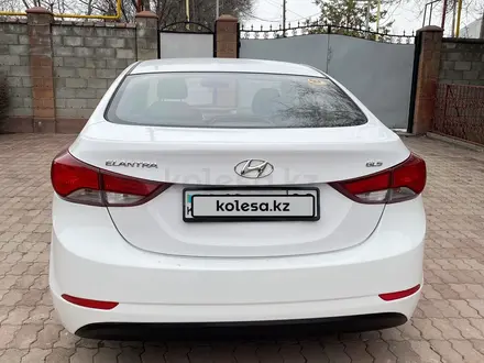 Hyundai Elantra 2015 года за 6 000 000 тг. в Алматы – фото 4
