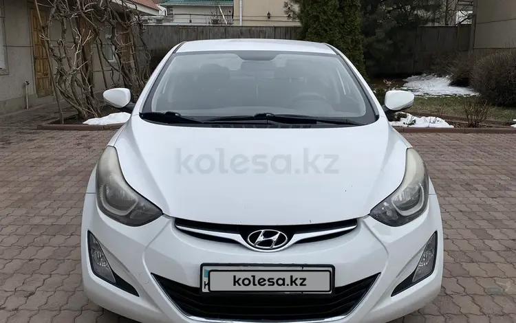 Hyundai Elantra 2015 годаүшін6 000 000 тг. в Алматы