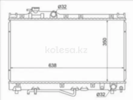 Радиатор Двигателя за 21 700 тг. в Алматы