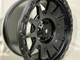 R18 8, 5J ET0 110.1 6x139, 7 MATTE BLACKүшін400 000 тг. в Алматы – фото 3