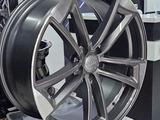 Литые диски Audi R21 5 112 9j et 35 cv 66.6 GM + polished lip. за 600 000 тг. в Шымкент – фото 3