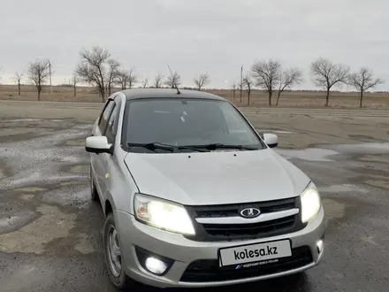 ВАЗ (Lada) Granta 2190 2013 года за 1 400 000 тг. в Актобе – фото 3