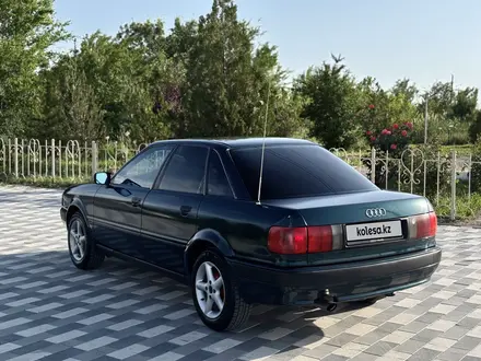 Audi 80 1993 года за 1 500 000 тг. в Тараз – фото 5