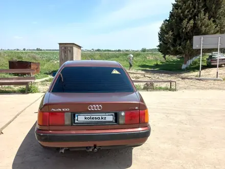 Audi 100 1992 года за 1 600 000 тг. в Жетысай – фото 3