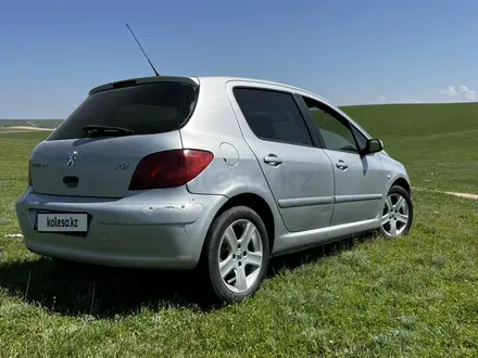 Peugeot 307 2004 года за 1 300 000 тг. в Алматы – фото 13