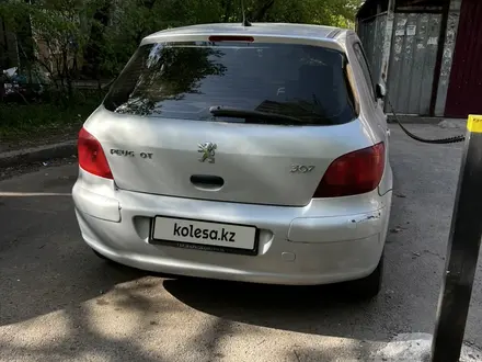 Peugeot 307 2004 года за 1 300 000 тг. в Алматы – фото 3