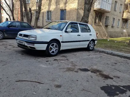 Volkswagen Golf 1992 года за 1 500 000 тг. в Тараз – фото 4