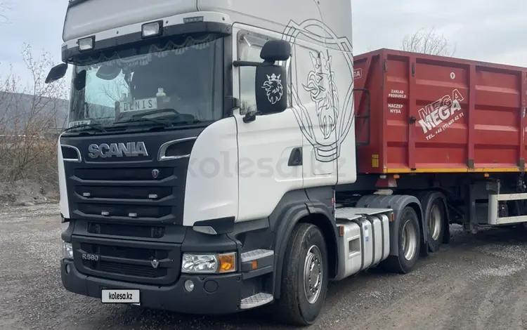 Scania  R420.6x2. Полуприцеп самосвал MEGA 33.2009год выпуска. 2007 года за 33 000 000 тг. в Талгар