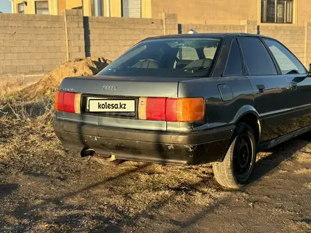 Audi 80 1991 года за 580 000 тг. в Тараз – фото 2