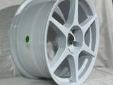 Диски R17 8J 4x108 ET30 73, 1 W1 за 300 000 тг. в Алматы – фото 2