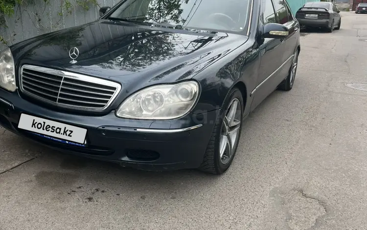 Mercedes-Benz S 500 1999 годаүшін4 000 000 тг. в Алматы