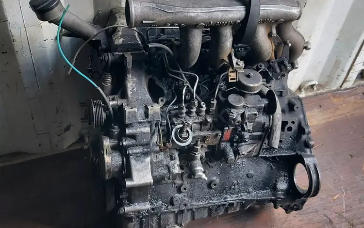 Дизель Мерседес ОМ601 2,3 мотор разбор. Коленвал ГБЦ головка ТНВД запчасти в Алматы