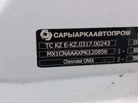 Chevrolet Onix 2023 года за 5 310 100 тг. в Алматы – фото 18