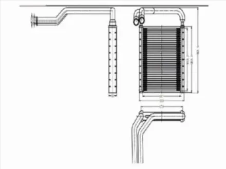 Радиатор печки за 8 500 тг. в Алматы