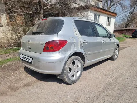 Peugeot 307 2005 года за 1 400 000 тг. в Алматы – фото 7