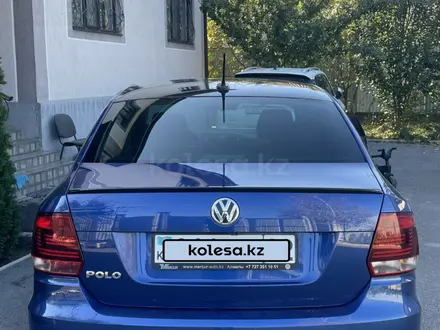 Volkswagen Polo 2018 года за 6 100 000 тг. в Алматы – фото 3