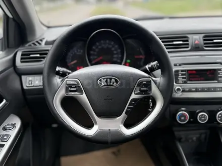 Kia Rio 2015 года за 6 090 000 тг. в Шымкент – фото 9