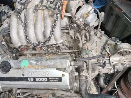 Двигатель nissan maxima a32 3L vq30 за 100 тг. в Алматы