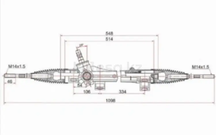 Рейка рулеваяfor36 450 тг. в Астана