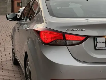 Hyundai Elantra 2015 года за 8 200 000 тг. в Алматы – фото 75