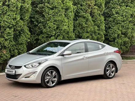 Hyundai Elantra 2015 года за 8 200 000 тг. в Алматы – фото 82