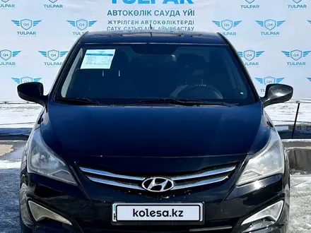 Hyundai Accent 2015 года за 6 300 000 тг. в Актобе – фото 2