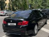 BMW 528 2014 года за 9 500 000 тг. в Алматы – фото 5