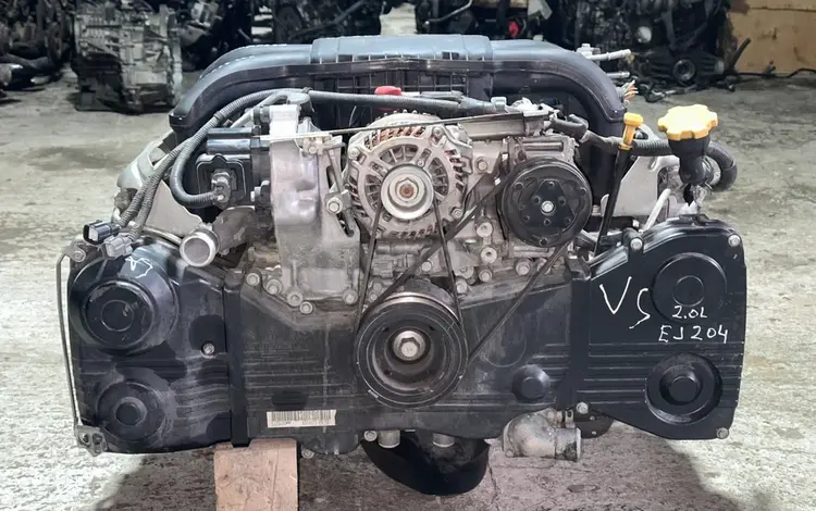 Двигатель Subaru ej204 2.0l ej20 Forester Legacy Impreza за 360 000 тг. в Караганда
