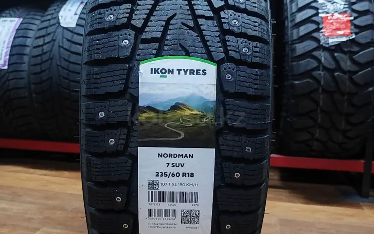 235-60-18 IKON TYRES Nordman 7 за 63 000 тг. в Алматы