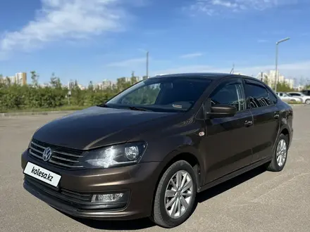 Volkswagen Polo 2015 года за 4 900 000 тг. в Астана – фото 2