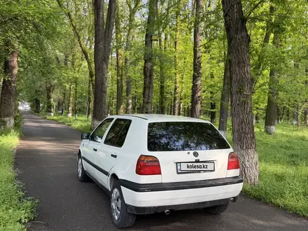 Volkswagen Golf 1994 года за 1 100 000 тг. в Тараз – фото 5