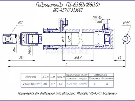 ТОО КАЗКРАН запасные части на автокраны российского производства в Алматы – фото 79