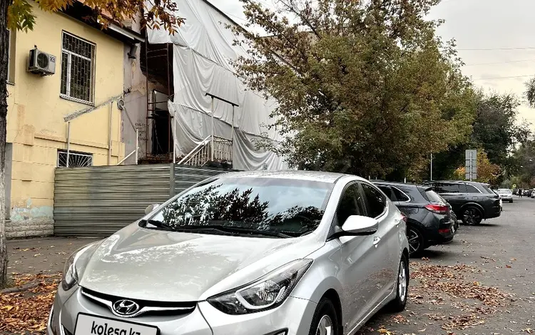 Hyundai Elantra 2014 годаүшін6 900 000 тг. в Алматы