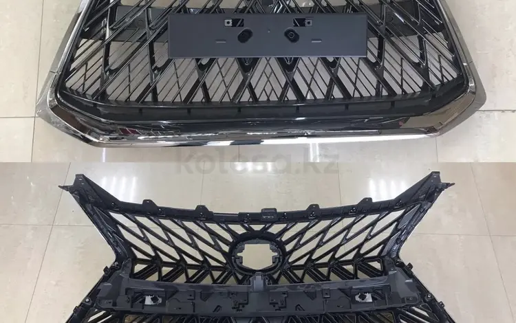 Решетка радиатора на LEXUS LX570/450D 2016-2023 BLACK VISION SUPERIOR за 380 000 тг. в Усть-Каменогорск