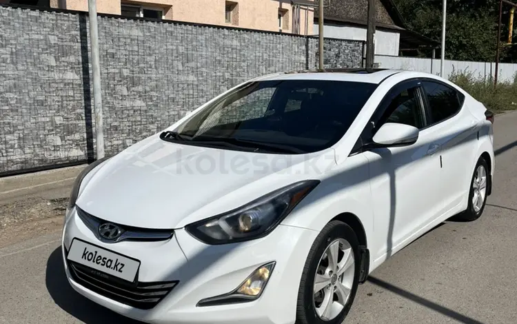 Hyundai Elantra 2015 годаүшін7 200 000 тг. в Алматы