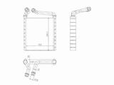 Радиатор отопителя салона за 12 850 тг. в Алматы