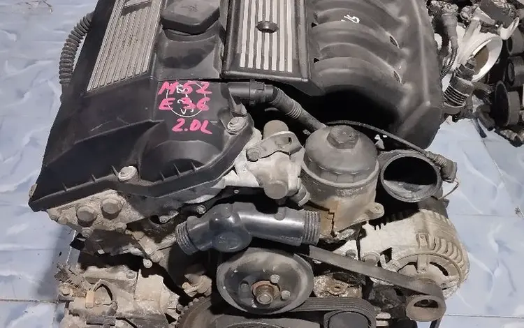 Двигатель bmw m52 2.0l e39 E36 e34 за 440 000 тг. в Караганда