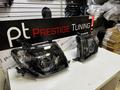 Передние фары на Mitsubishi Pajero 4 2007-21 дизайн BLACK STYLEүшін220 000 тг. в Астана – фото 3