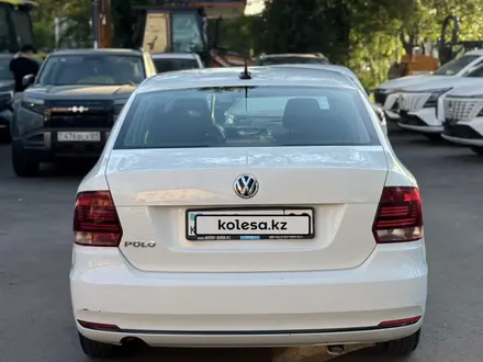 Volkswagen Polo 2019 года за 5 300 000 тг. в Алматы – фото 4