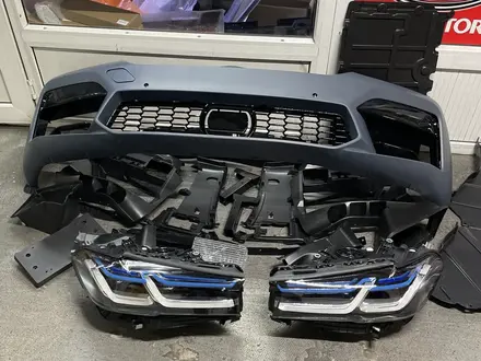 BMW G30 передний бампер рестайлинг М-look, M-tech М5 Млук Мтех, обвес за 130 000 тг. в Алматы – фото 3