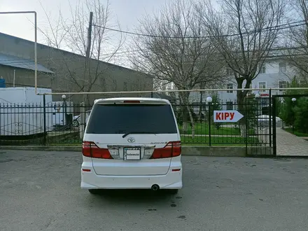 Toyota Alphard 2005 года за 9 300 000 тг. в Кентау – фото 5