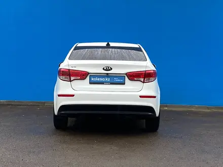 Kia Rio 2017 года за 6 560 000 тг. в Алматы – фото 4