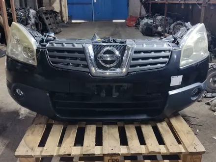 МОРДА НОУСКАТ БАМПЕР ФАРЫ КАПОТ КРЫЛО NISSAN QASHQAI J10 за 350 000 тг. в Семей – фото 2