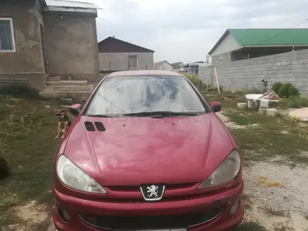 Peugeot 206 2007 года за 1 300 000 тг. в Ащибулак – фото 4